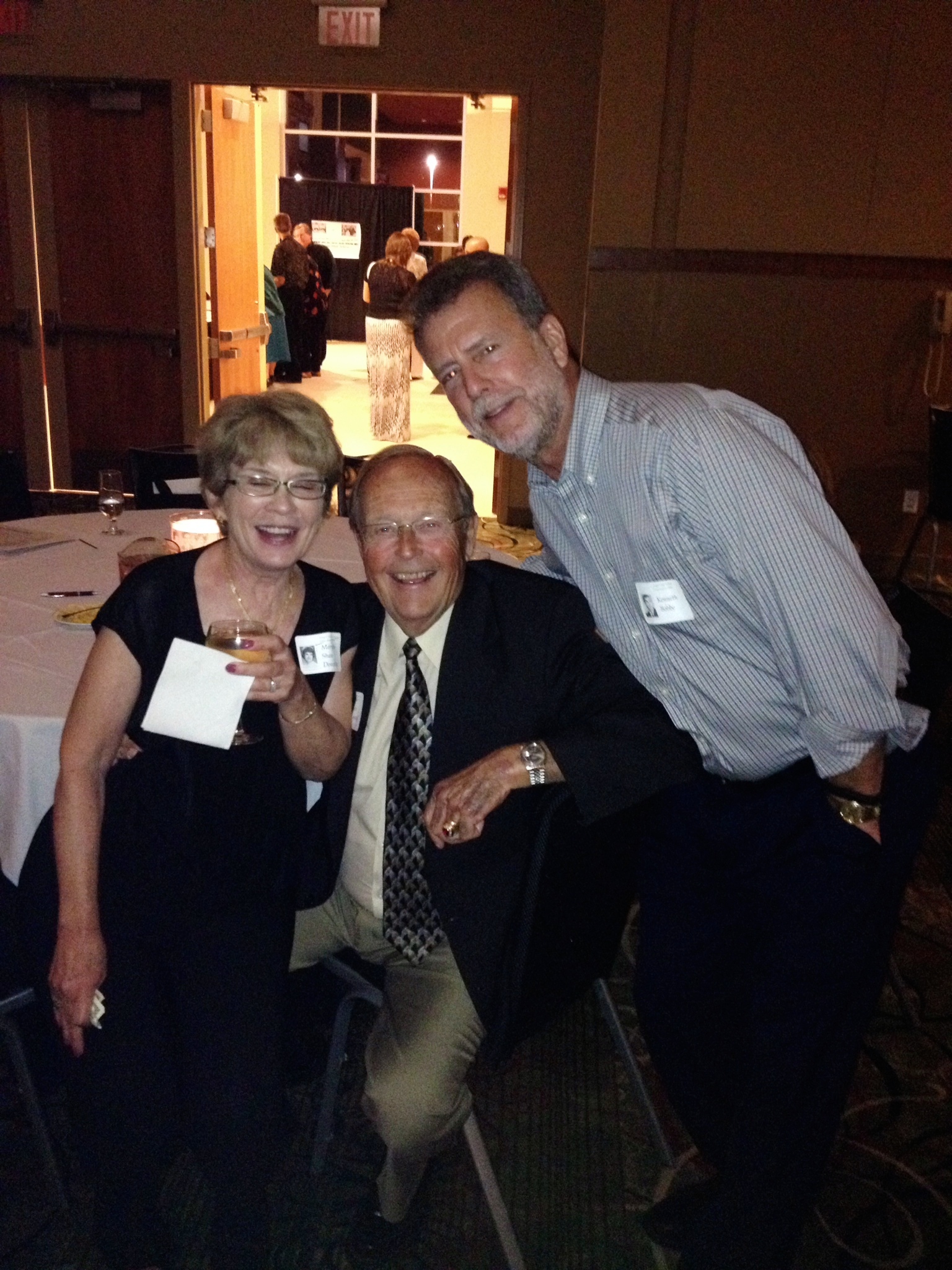 Scott & Janet Rosstedt with Ken Bobbe